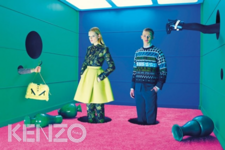 Kenzo_FW14-Campaign-by-TOILETPAPER