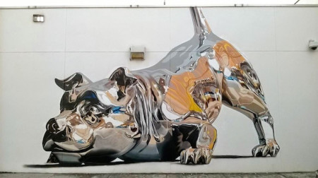 Metallic-Dog-Mural-3