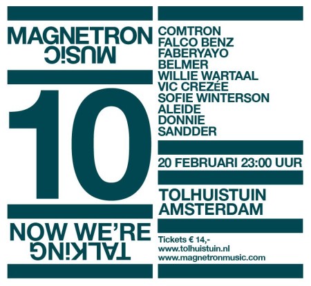 MAGNETRON-music-flyer-TOLHUISTUIN-10-years