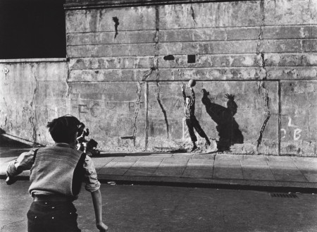 “Footballer and Shadow”, 1956  Photography by Roger Mayne, courtesy of The Photographers' Gallery
