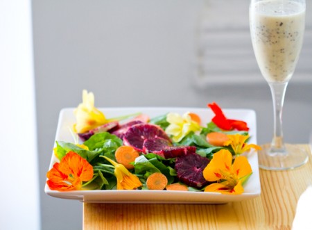 flower salad