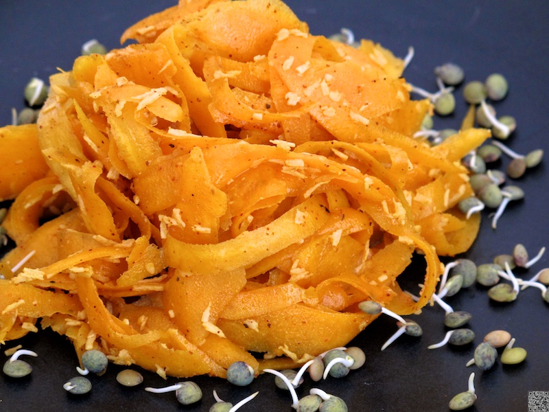 Friday Food \ Curried Butternut “Noodles”