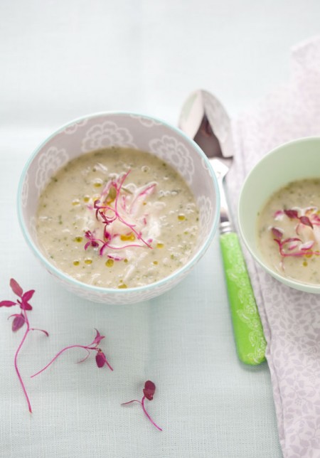 Friday Food / Lemony Fennel, Baby Pink Turnip and Watercress Soup  