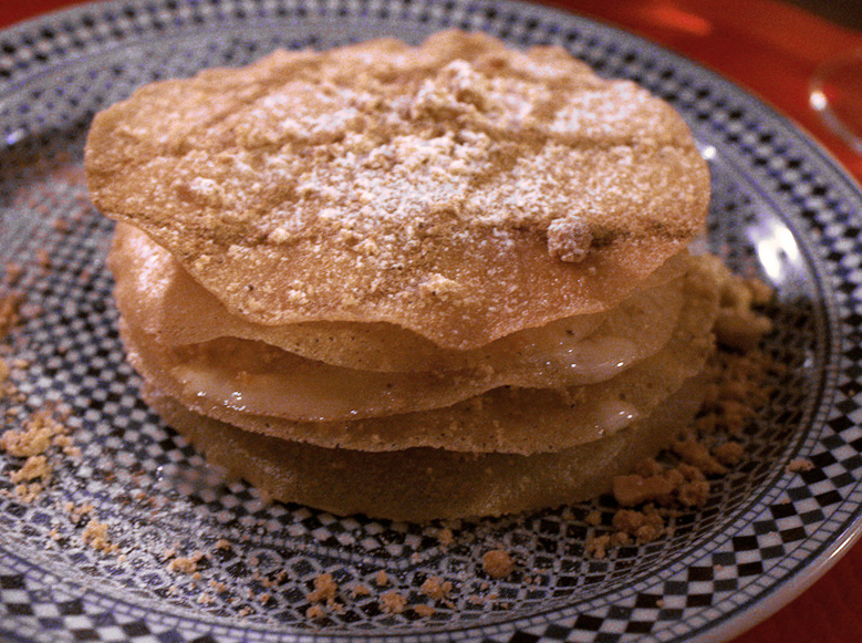 Milk Pastilla with Almonds