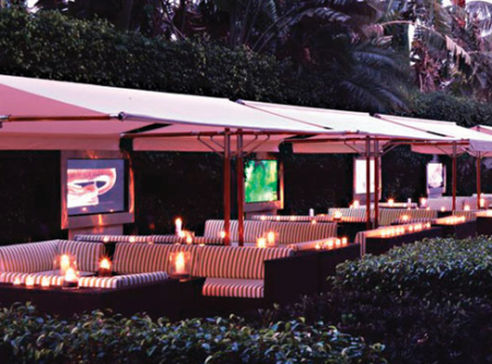 The Sagamore hotel - outdoor video lounge The Sagamore hotel