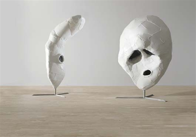 Franz West and screaming diva Lili Handel