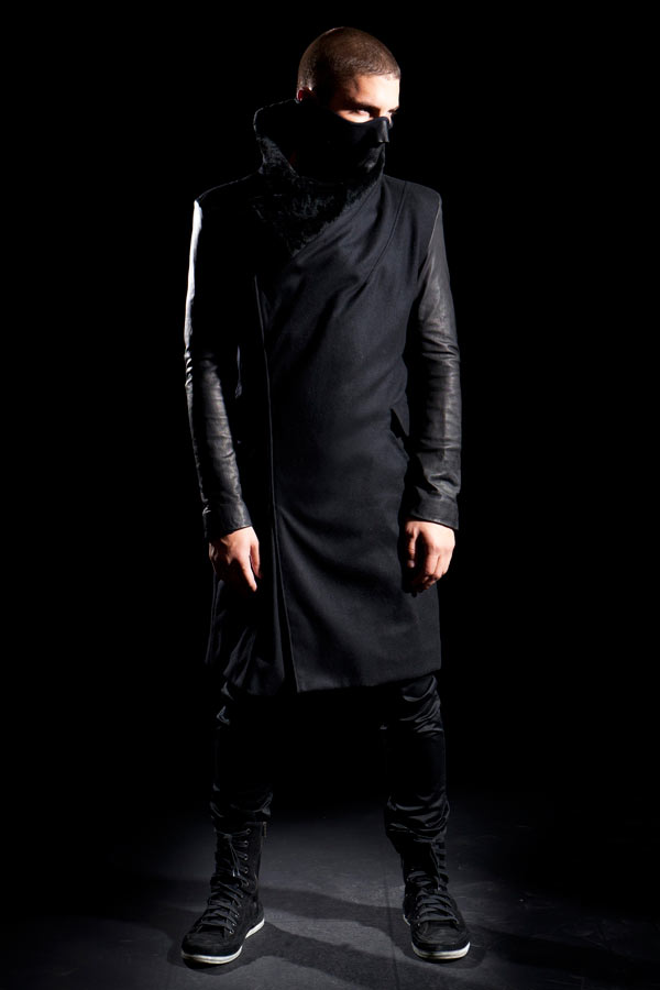 Leather swag
