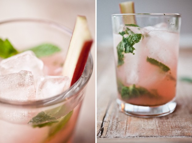 Rhubarb Mojito