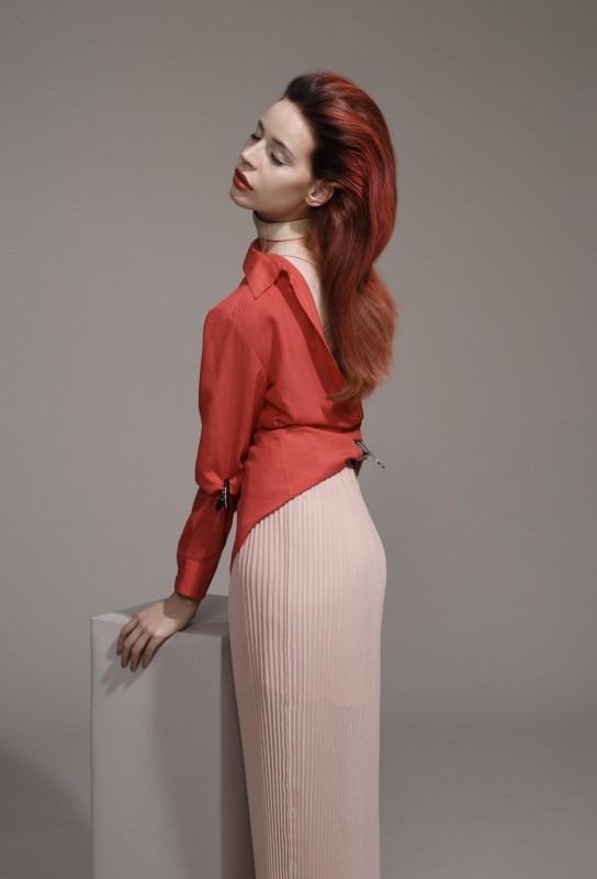 And Behind