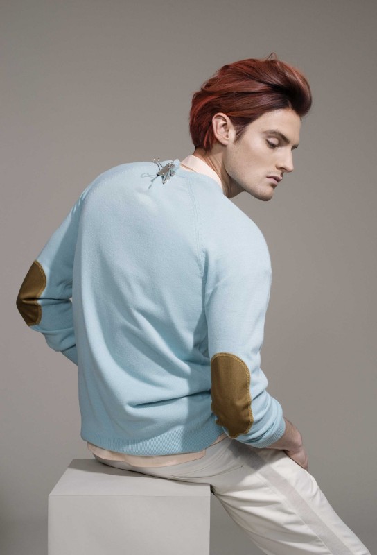 And Behind