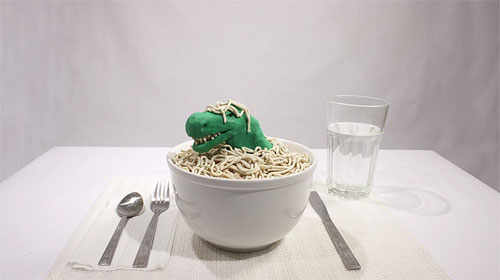 Stop Motion: No Noodles