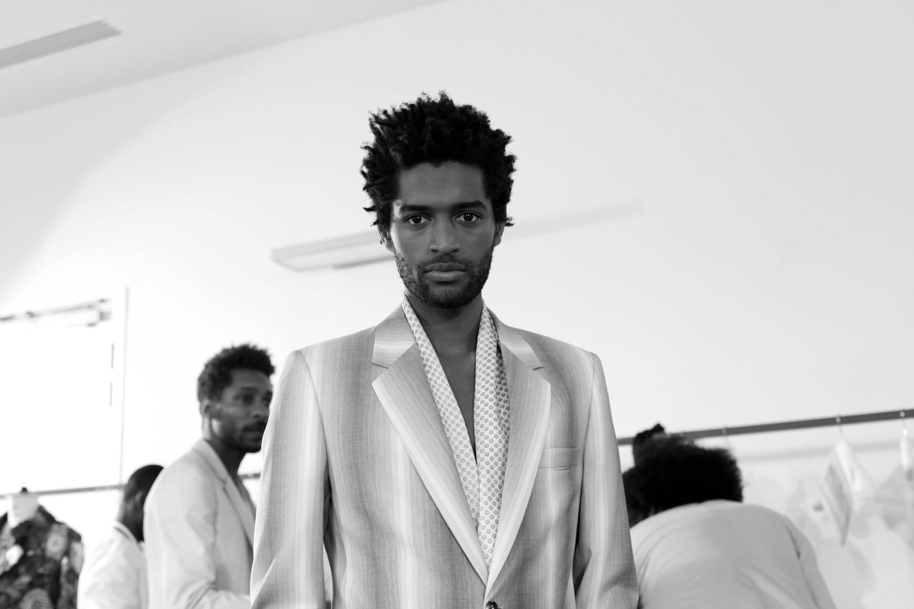 Margiela menswear SS13: backstage