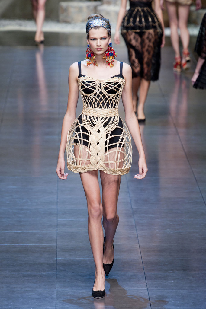 Dolce-Gabbana-Spring-2013 basket dress