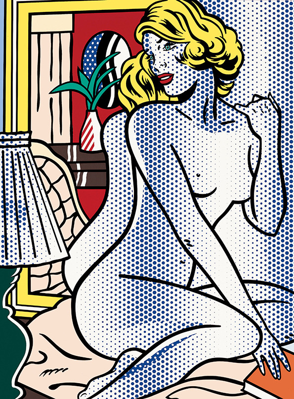 Lichtenstein_BlueNude_1995