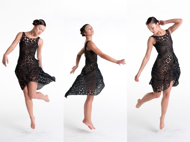 This 3D printed dress by Nervous System moves like real fabric