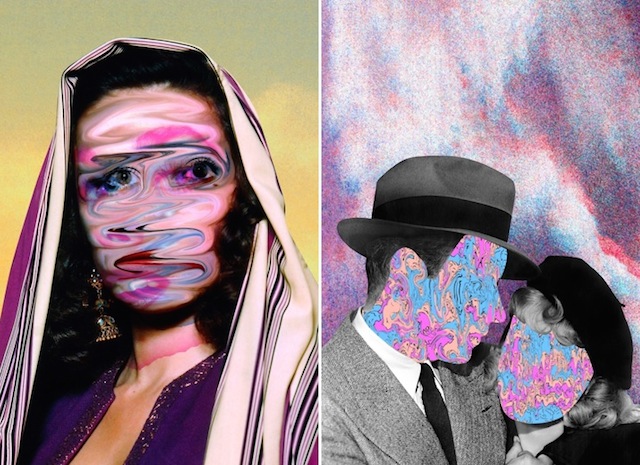Psychedelic portraits by graphic designer Tyler Spangler