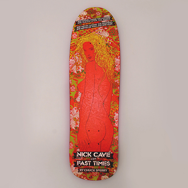 Nick Cave has his own official skateboard now