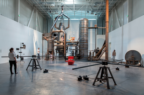 Atelier Van Lieshout shows Blast Furnace at ART Rotterdam