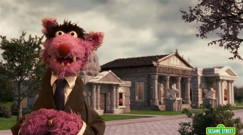 Sesame Street parodies House of Cards