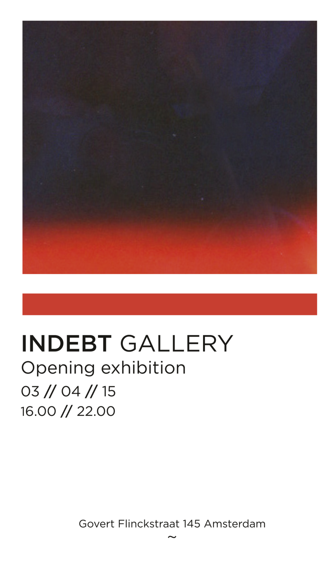 Exhibition opening ArtCollective Indebt Studio on April 3th